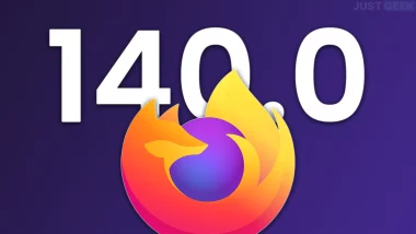 Logo de Firefox devant le chiffre 140 pour illustrer la nouvelle mise à jour du navigateur
