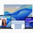 macOS Tahoe affiché sur différents modèles de Mac compatibles (MacBook Pro, iMac, MacBook Air)