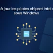 Illustration de la mise à jour des pilotes chipset Intel et AMD sous Windows