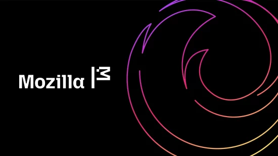 Logo Mozilla avec design stylisé