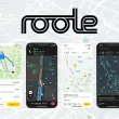 Présentation de l'application Roole Map avec différentes vues : itinéraire, navigation, prix du carburant et bornes de recharge