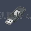 Illustration de Rufus 4.8 avec une clé USB