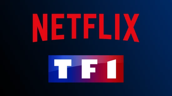 Logos de Netflix et TF1 illustrant leur partenariat annoncé pour 2026