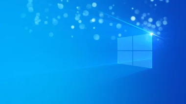 Fond d’écran officiel de Windows 10 utilisé pour illustrer la prolongation des mises à jour de sécurité.