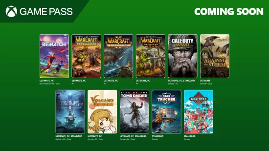 Liste des nouveaux jeux ajoutés au Xbox Game Pass en juin 2025 sur console, PC et Cloud, dont Rematch, Warcraft, Call of Duty WWII et plus encore